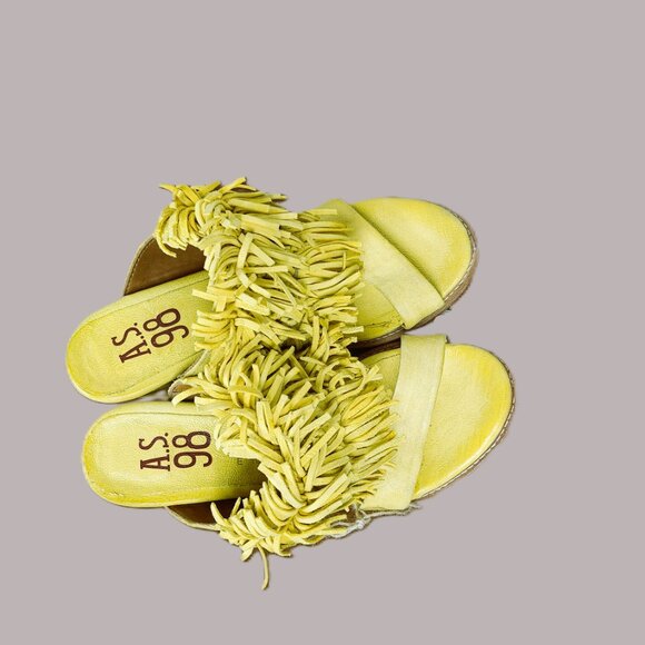 A.S.98 Leather Sandals - Picture 4 of 4